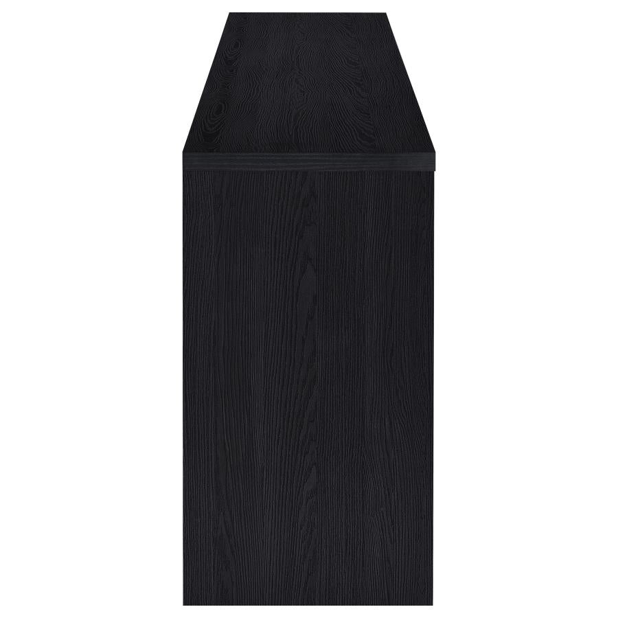 Denison 79-inch 4-door TV Stand Media Console Black - 720223