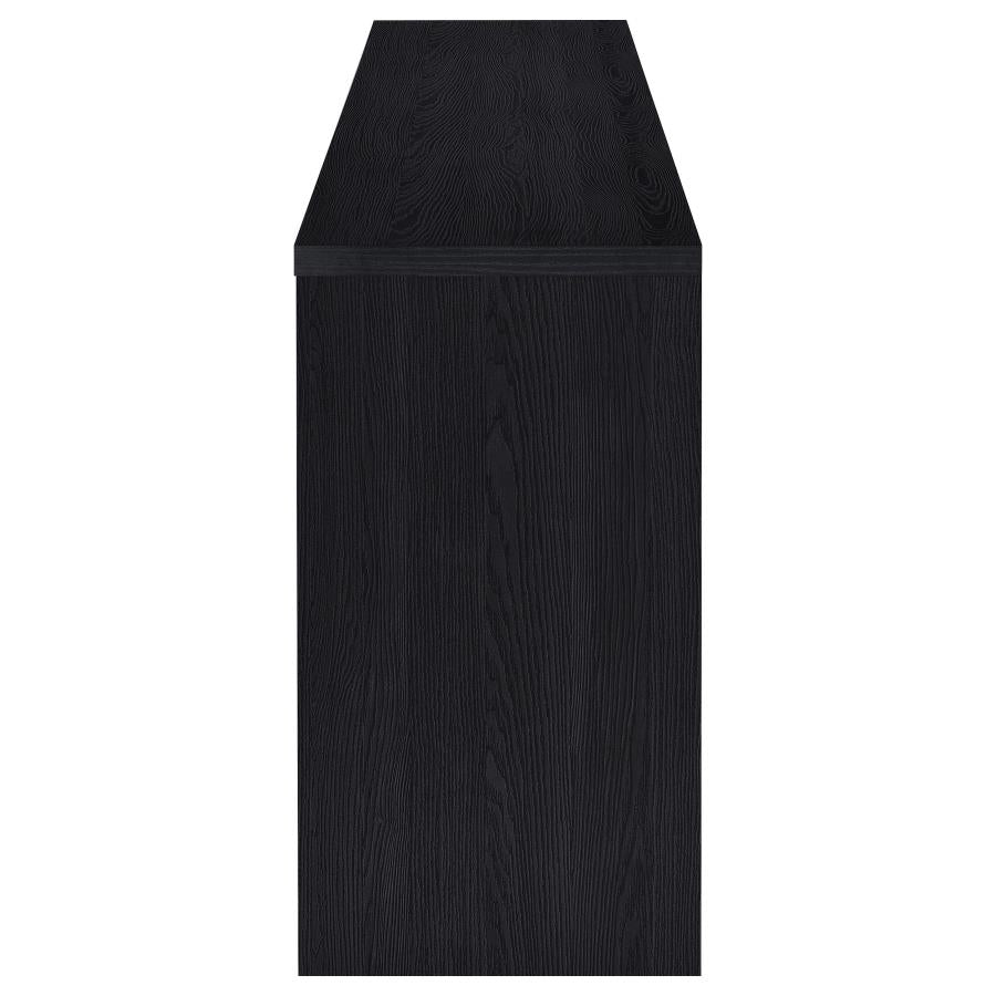 Denison 79-inch 4-door TV Stand Media Console Black - 720223