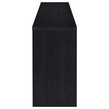 Denison 79-inch 4-door TV Stand Media Console Black - 720223