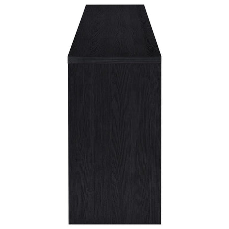 Denison 79-inch 4-door TV Stand Media Console Black - 720223