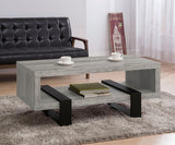 Dinard Engineered Wood Coffee Table Grey Driftwood - 720878