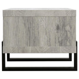 Dinard Engineered Wood Coffee Table Grey Driftwood - 720878