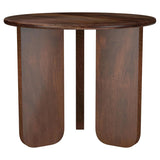 Dale Round Solid Mango Wood Side End Table Brown - 721997