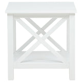 Skyview 2-piece Rectangular Lift Top Coffee Table Set White - 722088-S2