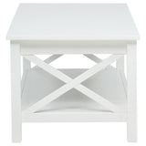 Skyview 2-piece Rectangular Lift Top Coffee Table Set White - 722088-S2