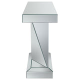 Amore Mirrored Acrylic Entryway Sofa Console Table Silver - 722509