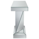 Amore Mirrored Acrylic Entryway Sofa Console Table Silver - 722509