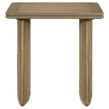 Adina 2-piece Wood Coffee Table Set Distressed Light Brown - 722858-S2