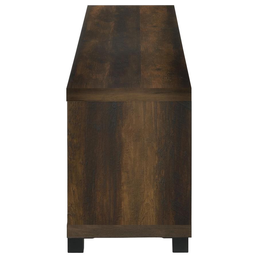Havering 71-inch TV Stand Fireplace Media Console Dark Pine - 722873