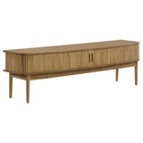 Croyden 71-inch TV Stand Media Console Weathered Natural - 722923