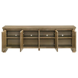 Adina 70-inch TV Stand Media Console Distressed Light Brown - 722933