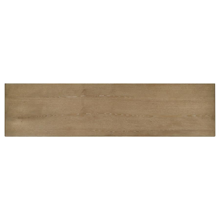 Adina 70-inch TV Stand Media Console Distressed Light Brown - 722933