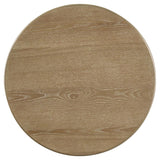 Adina 3-piece Round Coffee Table Set Distressed Light Brown - 722938-S3