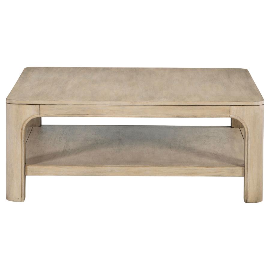 Solano 3-piece Square Coffee Table Set Weathered Mango - 723488-S3