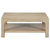 Solano Square Wood Cocktail Coffee Table Weathered Mango - 723488
