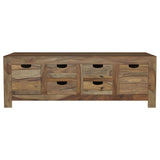 Esther 6-drawer Solid Wood Coffee Table Natural Sheesham - 723888