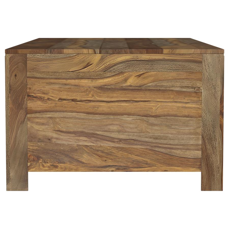 Esther 6-drawer Solid Wood Coffee Table Natural Sheesham - 723888
