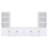 Laughlin 3-piece Entertainment Center TV Stand White - 724113-SET