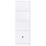 Laughlin 3-shelf Engineered Wood Media Tower White - 724114