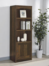 Laughlin 3-shelf Engineered Wood Media Tower Dark Pine - 724124