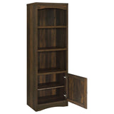 Laughlin 3-shelf Engineered Wood Media Tower Dark Pine - 724124