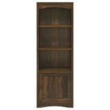 Laughlin 3-shelf Engineered Wood Media Tower Dark Pine - 724124