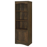 Laughlin 3-shelf Engineered Wood Media Tower Dark Pine - 724124