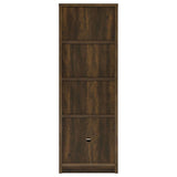 Laughlin 3-shelf Engineered Wood Media Tower Dark Pine - 724124