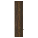 Laughlin 3-shelf Engineered Wood Media Tower Dark Pine - 724124