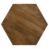 Zalika 2-piece Solid Wood Coffee and End Table Set Natural - 724188-S2