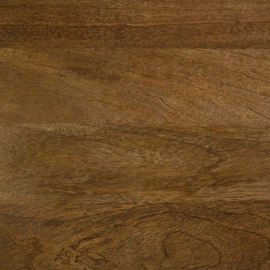 Zalika Hexagonal Solid Mango Wood Coffee Table Natural - 724188