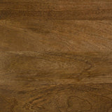 Zalika Hexagonal Solid Mango Wood Coffee Table Natural - 724188