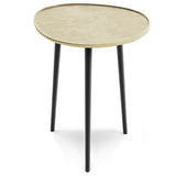 Tanner - Metal Side Table - Gold