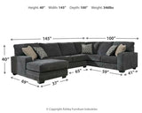 Tracling 3-Piece Sectional with Chaise - 72600S1