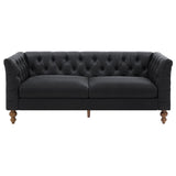 Chesterfield Sofa With Flared Arms For Living Room