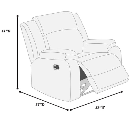 Motion Recliner Chair For Living Room