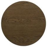 Kessler 3-piece Round Sculptural Wood Coffee Table Set Brown - 735998-S3