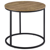 Lainey Round Occasional Side End Table Mango - 736037