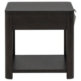 Marcelo Wood End Table with Drawer and Shelf Coffee - 736067