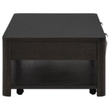 Marcelo Wood Coffee Table with 2 Drawers and Shelf Coffee - 736068