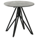 Hadi 3-piece Round SmartTop Coffee and End Table Set Cement - 736178-S3