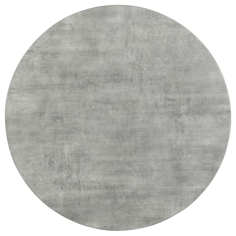 Hadi 3-piece Round SmartTop Coffee and End Table Set Cement - 736178-S3
