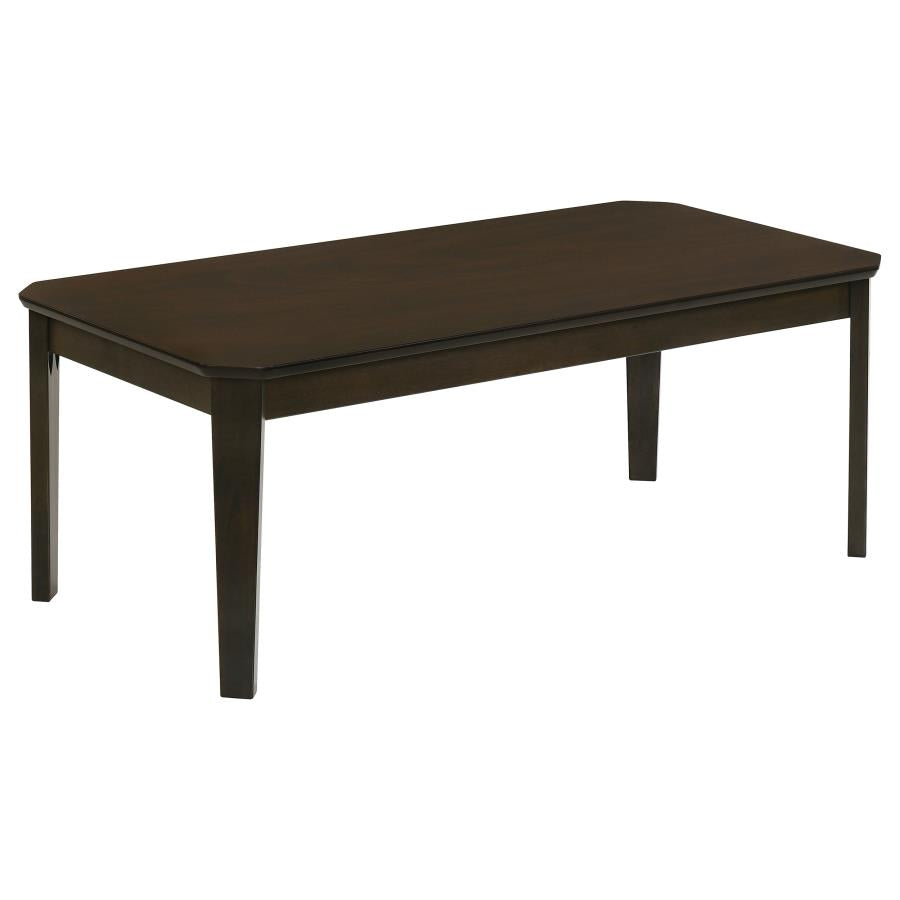 Amaro 3-piece Coffee and End Table Set Dark Brown - 736184