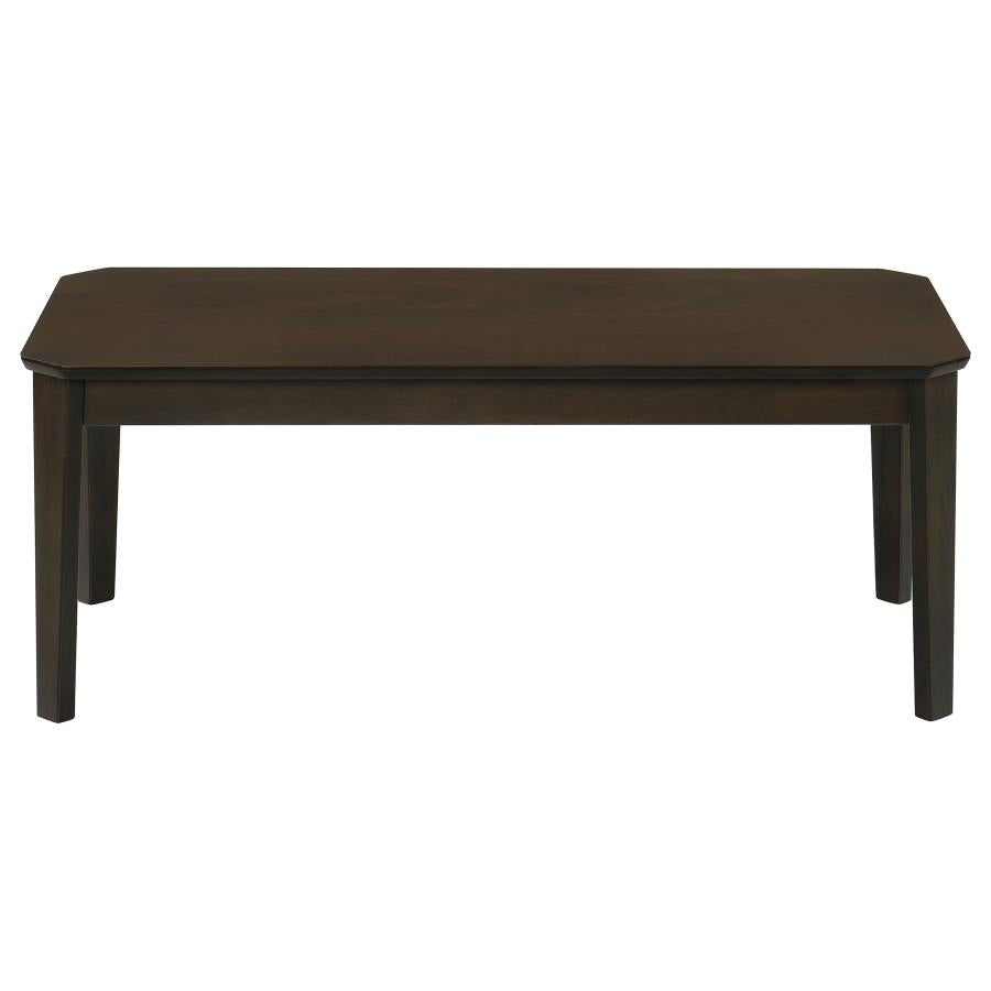 Amaro 3-piece Coffee and End Table Set Dark Brown - 736184