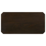 Amaro 3-piece Coffee and End Table Set Dark Brown - 736184