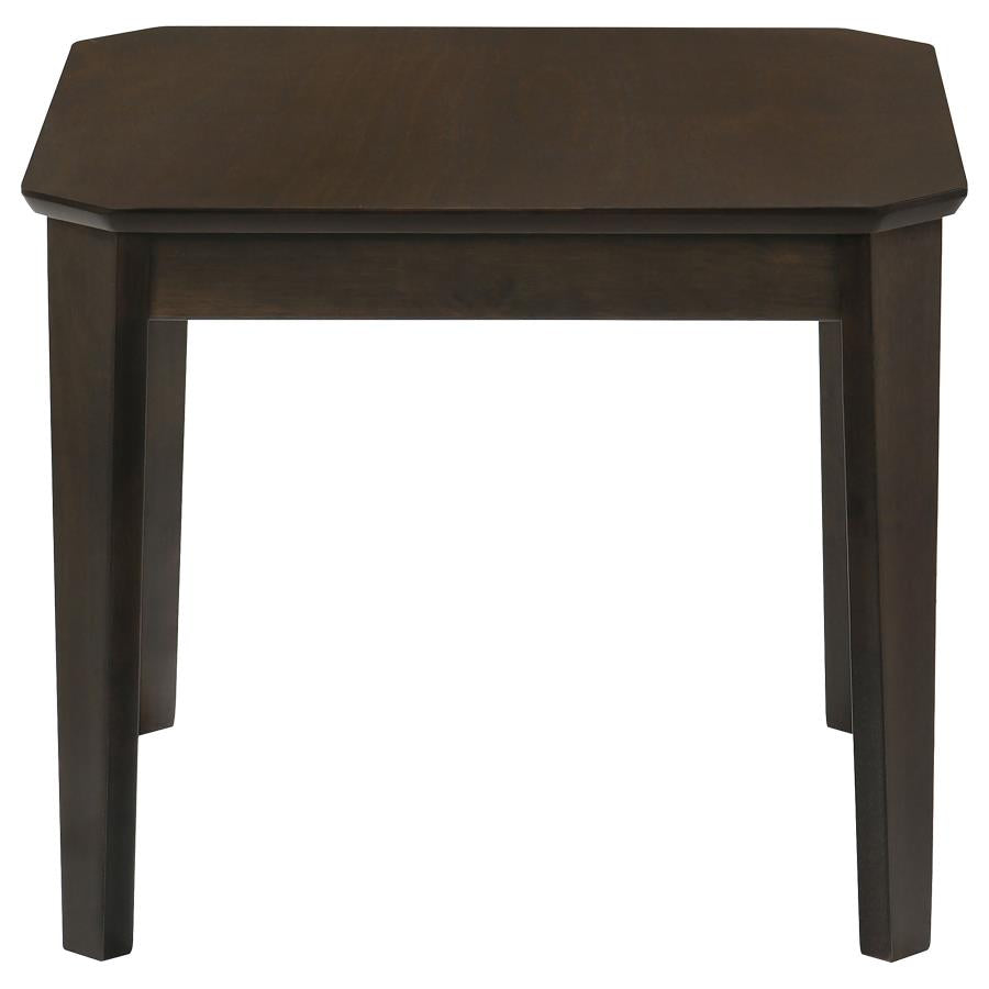 Amaro 3-piece Coffee and End Table Set Dark Brown - 736184