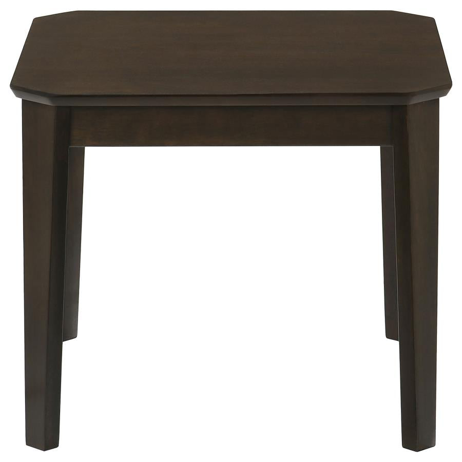 Amaro 3-piece Coffee and End Table Set Dark Brown - 736184