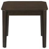Amaro 3-piece Coffee and End Table Set Dark Brown - 736184