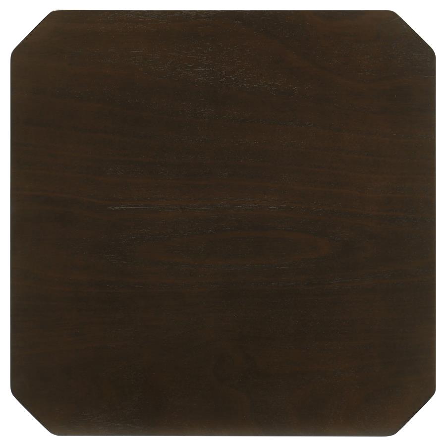 Amaro 3-piece Coffee and End Table Set Dark Brown - 736184