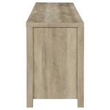 Madra 2-door Engineered Wood 79-inch TV Stand Distressed Pine - 736263